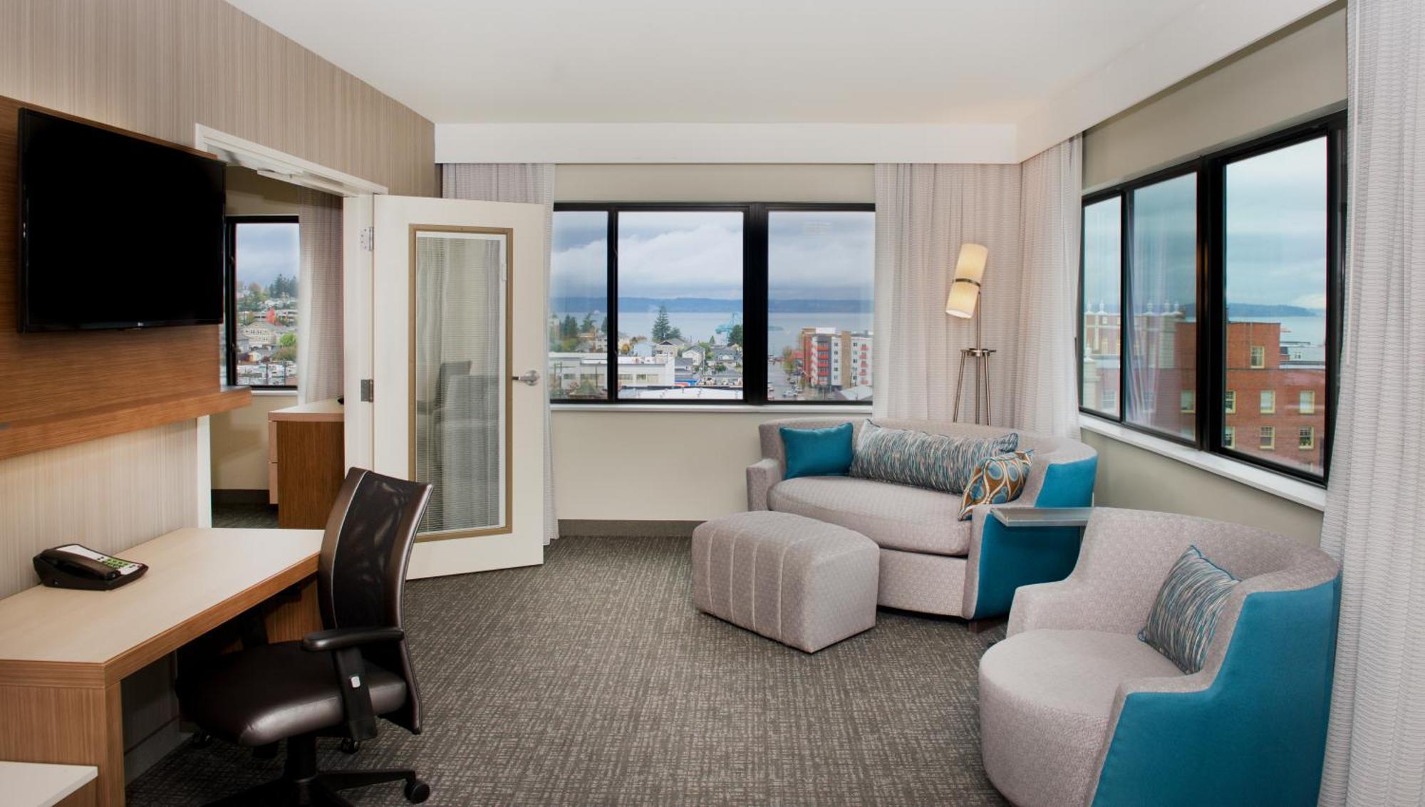 Courtyard By Marriott Seattle Everett Downtown Eksteriør billede