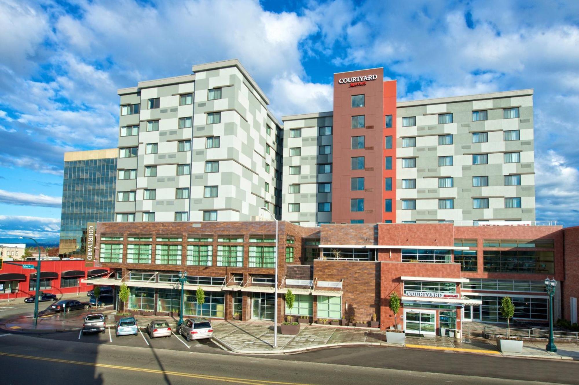 Courtyard By Marriott Seattle Everett Downtown Eksteriør billede